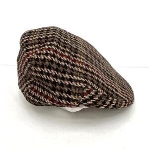 St. Andrew’s Scotland wool cashmere blend men’s newsboy hat